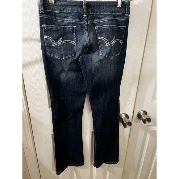 Ladies Wrangler Bootcut Jeans Size 5x32 - Picture 2 of 4